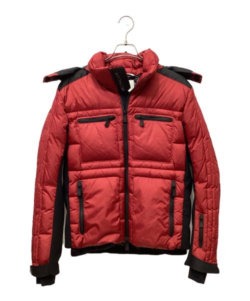 MONCLER（モンクレール）MONCLER (モンクレール) ダウンジャケット レッド サイズ:3の古着・服飾アイテム
