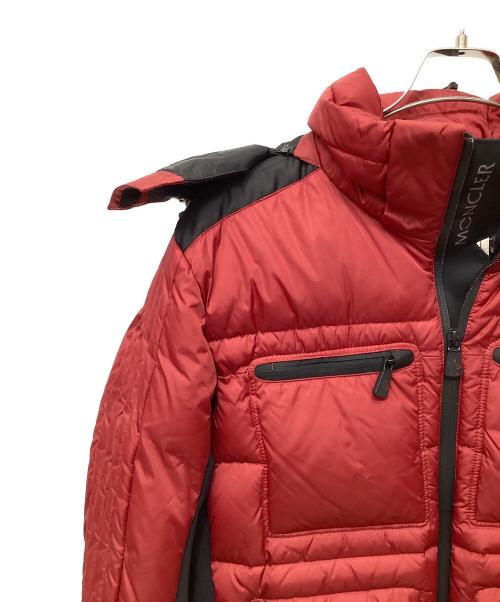 MONCLER（モンクレール）MONCLER (モンクレール) ダウンジャケット レッド サイズ:3の古着・服飾アイテム