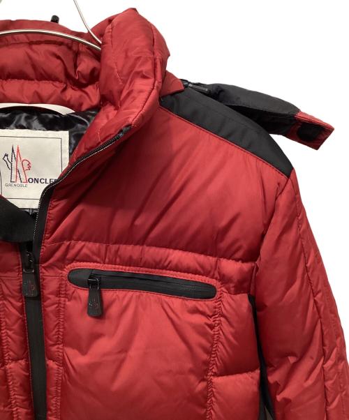 MONCLER（モンクレール）MONCLER (モンクレール) ダウンジャケット レッド サイズ:3の古着・服飾アイテム
