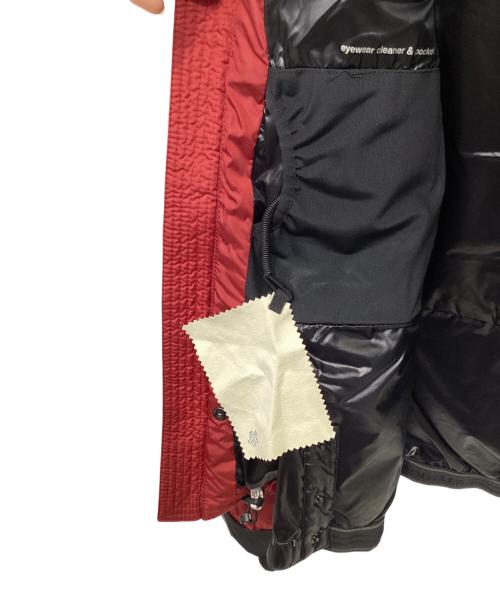 MONCLER（モンクレール）MONCLER (モンクレール) ダウンジャケット レッド サイズ:3の古着・服飾アイテム
