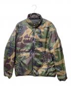 COACHコーチ）の古着「リバーシブルダウンジャケット」｜ブラック