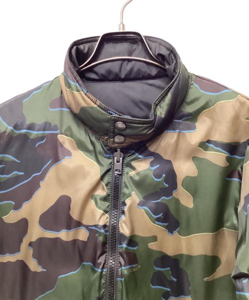 COACH（コーチ）COACH (コーチ) リバーシブルダウンジャケット ブラック サイズ:Lの古着・服飾アイテム