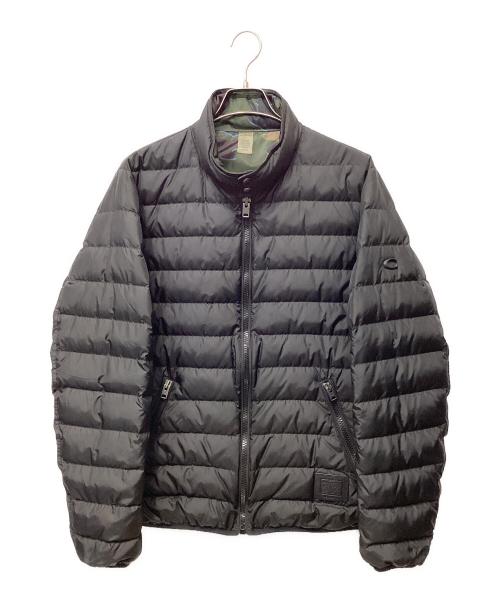 COACH（コーチ）COACH (コーチ) リバーシブルダウンジャケット ブラック サイズ:Lの古着・服飾アイテム