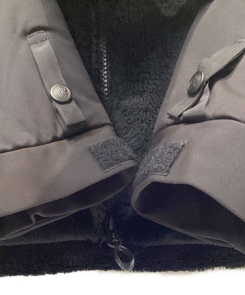 mout recon tailor（マウトリーコンテーラー）MOUT RECON TAILOR (マウトリーコンテーラー) フリースジャケット ブラック サイズ:48の古着・服飾アイテム