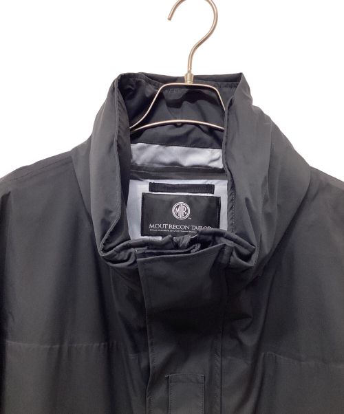 mout recon tailor（マウトリーコンテーラー）MOUT RECON TAILOR (マウトリーコンテーラー) Extreme Cold Weather Hard Shell Coat ブラック サイズ:48の古着・服飾アイテム