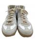 Maison Margiela (メゾンマルジェラ) ハイカットスニーカー ホワイト×グレー サイズ:25cm：25000円