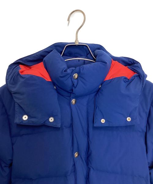 THE NORTH FACE（ザ ノース フェイス）THE NORTH FACE (ザ ノース フェイス) ダウンジャケット ブルーxレッド サイズ:Mの古着・服飾アイテム