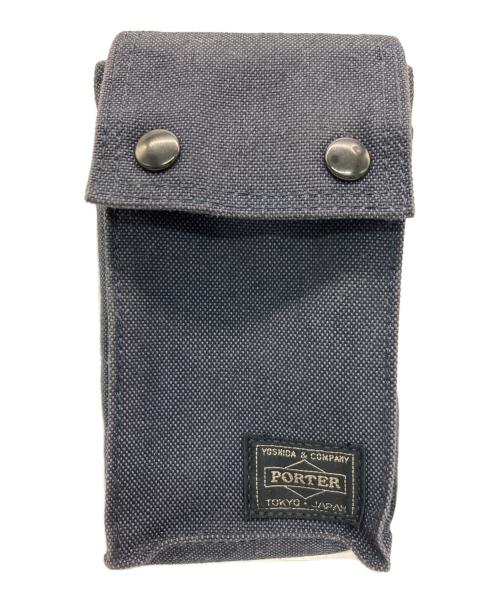 PORTER（ポーター）PORTER (ポーター) モバイルポーチ グレーの古着・服飾アイテム