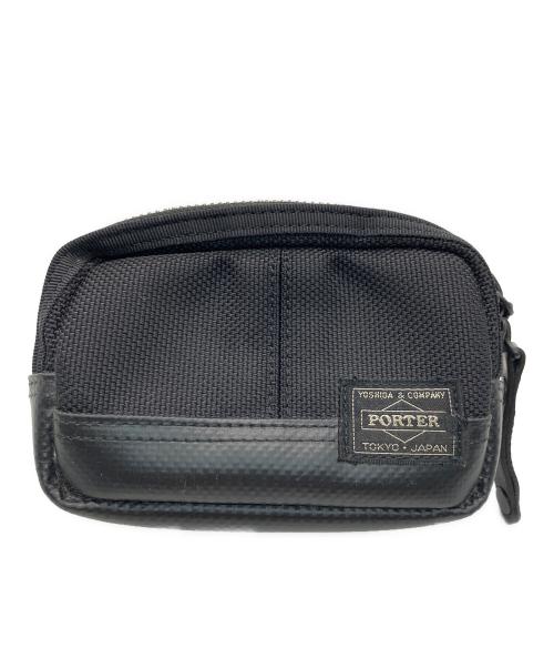 PORTER（ポーター）PORTER (ポーター) ダブルファスナーポーチの古着・服飾アイテム