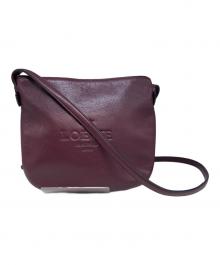 LOEWE（ロエベ）の古着「ショルダーバッグ」｜ボルドー