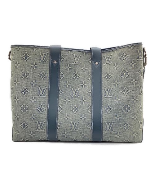 LOUIS VUITTON（ルイ ヴィトン）LOUIS VUITTON (ルイ ヴィトン) ウィークエンドトートNM ブルーの古着・服飾アイテム