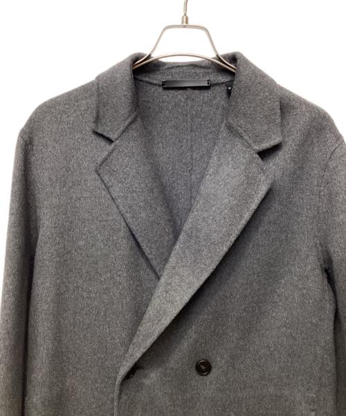 theory（セオリー）theory (セオリー) カシミヤ混ウールチェスターコート グレー サイズ:Mの古着・服飾アイテム