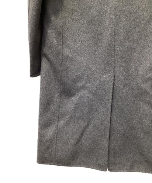 theory（セオリー）theory (セオリー) カシミヤ混ウールチェスターコート グレー サイズ:Mの古着・服飾アイテム