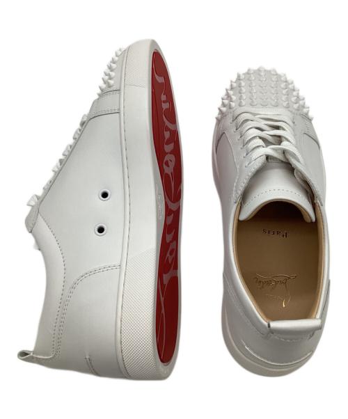 Christian Louboutin（クリスチャン・ルブタン）Christian Louboutin (クリスチャン・ルブタン) louis junior spikes ホワイト サイズ:25.5の古着・服飾アイテム