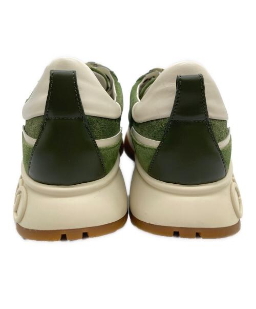 JIMMY CHOO（ジミーチュウ）JIMMY CHOO (ジミーチュウ) スニーカー グリーン サイズ:41の古着・服飾アイテム