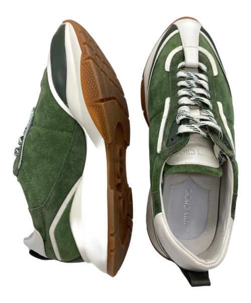 JIMMY CHOO（ジミーチュウ）JIMMY CHOO (ジミーチュウ) スニーカー グリーン サイズ:41の古着・服飾アイテム