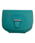 HERMESエルメス）の古着「ショルダーウォレット」｜グリーン