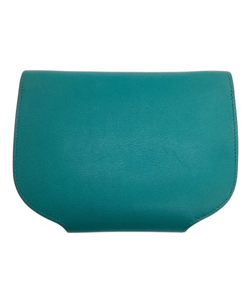 HERMES（エルメス）HERMES (エルメス) ショルダーウォレット グリーンの古着・服飾アイテム