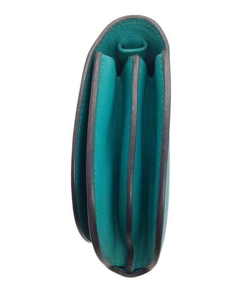 HERMES（エルメス）HERMES (エルメス) ショルダーウォレット グリーンの古着・服飾アイテム