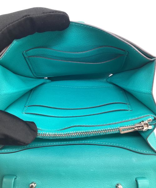 HERMES（エルメス）HERMES (エルメス) ショルダーウォレット グリーンの古着・服飾アイテム