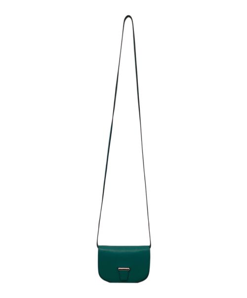 HERMES（エルメス）HERMES (エルメス) ショルダーウォレット グリーンの古着・服飾アイテム