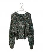 NKNITンニット）の古着「Mix color hand KNIT」｜グリーン