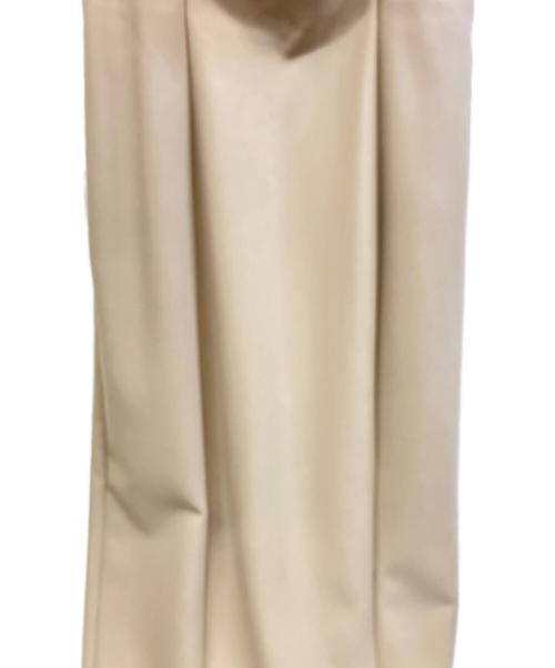 CLANE（クラネ）CLANE (クラネ) ハイウエストストラップサスペンダースカート ベージュ サイズ:Sの古着・服飾アイテム