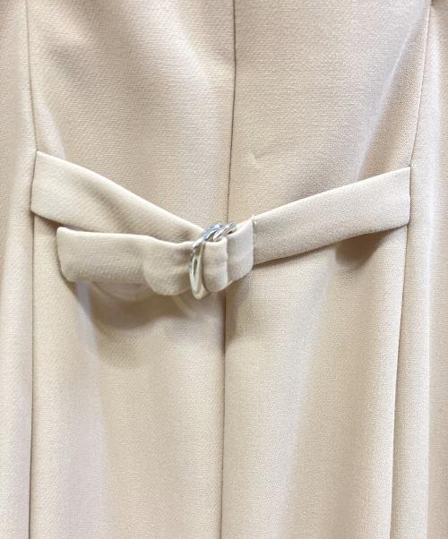 CLANE（クラネ）CLANE (クラネ) ハイウエストストラップサスペンダースカート ベージュ サイズ:Sの古着・服飾アイテム