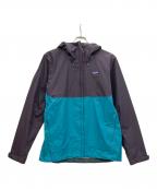 Patagoniaパタゴニア）の古着「patagonia トレントシェル3Lレインジャケット」｜パープル×ブルー