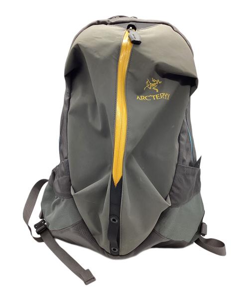 ARC'TERYX（アークテリクス）ARC'TERYX (アークテリクス) リュック グレー×イエローの古着・服飾アイテム