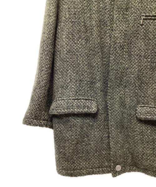 VERSACE Sport（ヴェルサーチ スポーツ）VERSACE SPORT (ヴェルサーチ スポーツ) モヘヤ混コート グリーン サイズ:50の古着・服飾アイテム