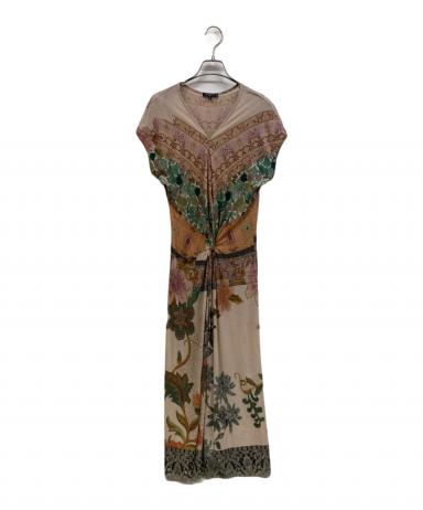 中古・古着通販】ETRO (エトロ) ノースリーブワンピース マルチカラー