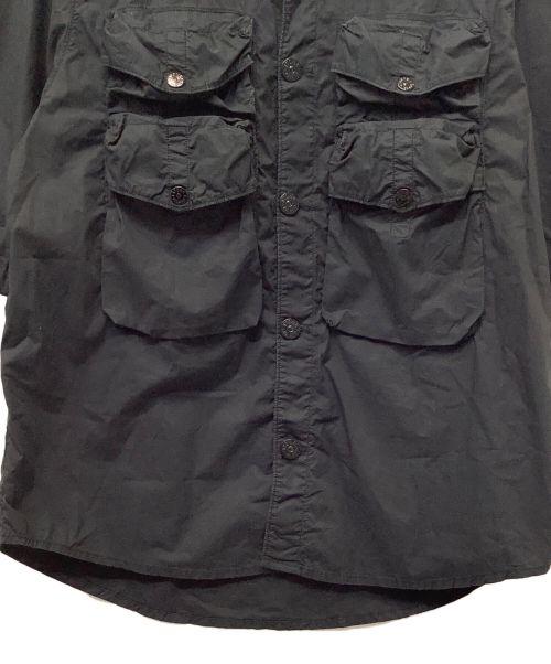 STONE ISLAND（ストーンアイランド）STONE ISLAND (ストーンアイランド) Garment Dyed Shirt ブラック サイズ:Ｍの古着・服飾アイテム