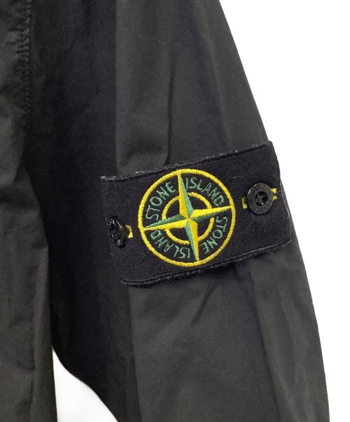 STONE ISLAND（ストーンアイランド）STONE ISLAND (ストーンアイランド) Garment Dyed Shirt ブラック サイズ:Ｍの古着・服飾アイテム