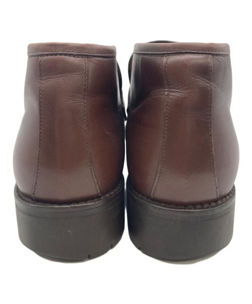 GUCCI（グッチ）GUCCI (グッチ) ホースビットショートブーツ ブラウン サイズ:26.5ｃｍの古着・服飾アイテム