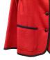 BURBERRY (バーバリー) カシミヤ混ウールコート レッド サイズ:13号：16000円