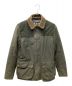 Barbour（バブアー）の古着「Wight Wax Jacket」｜カーキ