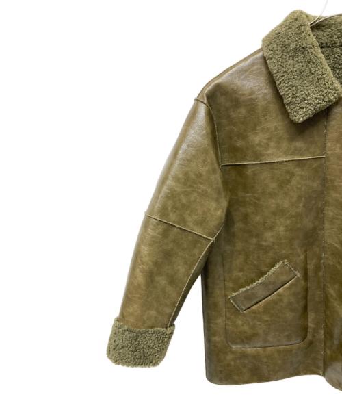 Ameri（アメリ）Ameri (アメリ) UND REVERSIBLE BONDING JACKET グリーン サイズ:160/84Ａの古着・服飾アイテム