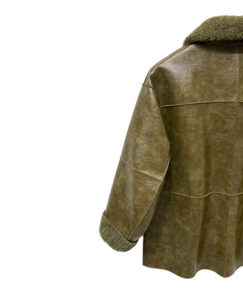 Ameri（アメリ）Ameri (アメリ) UND REVERSIBLE BONDING JACKET グリーン サイズ:160/84Ａの古着・服飾アイテム