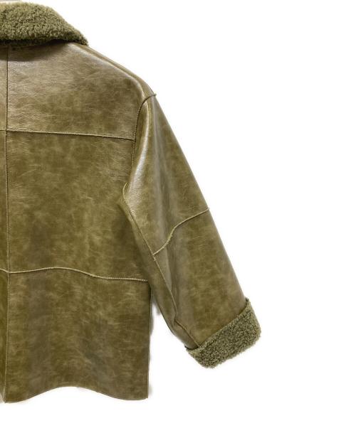 Ameri（アメリ）Ameri (アメリ) UND REVERSIBLE BONDING JACKET グリーン サイズ:160/84Ａの古着・服飾アイテム