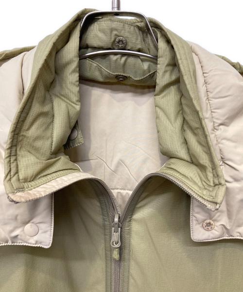 DAIWA PIER39（ダイワ ピア39）DAIWA PIER39 (ダイワ ピア39) W's TECH REVERSIBLE PULLOVER PUFF JACKET グリーン サイズ:Mの古着・服飾アイテム