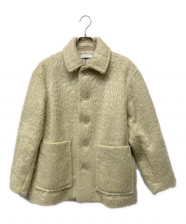 最終価格 la peau de gem / shaggy middle coat 中古・古着通販】la peau de gem (ラポドゥジェム) shaggy middle coat