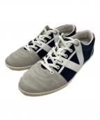 LOUIS VUITTONルイ ヴィトン）の古着「ビレザーローカットスニーカー」｜ネイビー