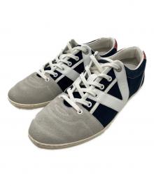 LOUIS VUITTON（ルイ ヴィトン）の古着「ビレザーローカットスニーカー」｜ネイビー