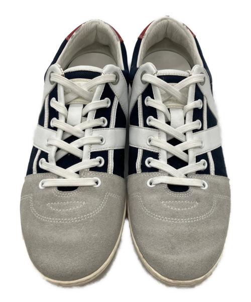 LOUIS VUITTON（ルイ ヴィトン）LOUIS VUITTON (ルイ ヴィトン) ビレザーローカットスニーカー ネイビー サイズ: 26cmの古着・服飾アイテム