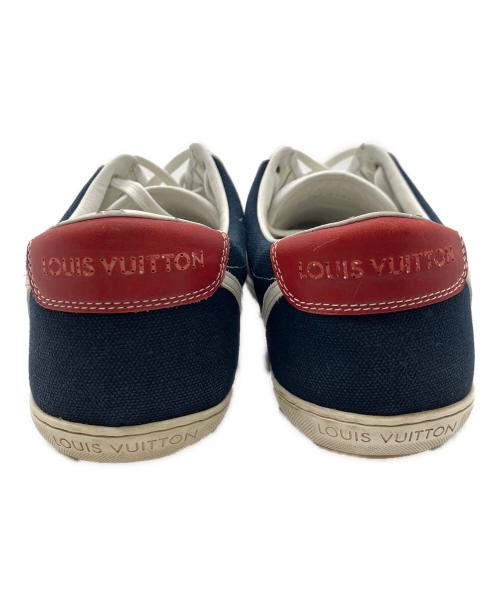 LOUIS VUITTON（ルイ ヴィトン）LOUIS VUITTON (ルイ ヴィトン) ビレザーローカットスニーカー ネイビー サイズ: 26cmの古着・服飾アイテム