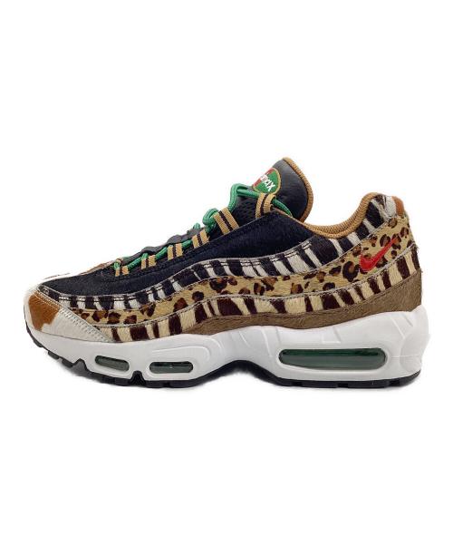 NIKE（ナイキ）NIKE (ナイキ) atmos (アトモス) スニーカー ブラック×ブラウン サイズ:8の古着・服飾アイテム