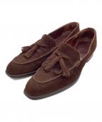 Crockett & Jonesクロケット＆ジョーンズ）の古着「タッセルシューズ」｜ブラウン