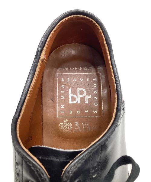 Alden（オールデン）Alden (オールデン) BEAMS (ビームス) ドレスシューズ エンジ×ブラック サイズ:6 1/2の古着・服飾アイテム