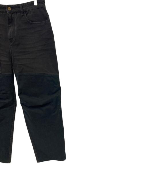 LOUIS VUITTON（ルイ ヴィトン）LOUIS VUITTON (ルイ ヴィトン) デニムワークウェアパンツ ブラック サイズ:30の古着・服飾アイテム